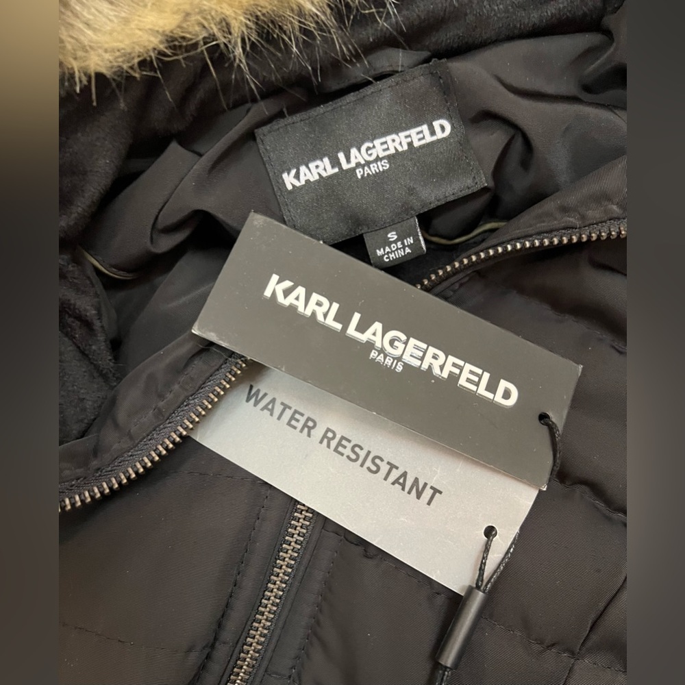 Karl Lagerfeld Paris - NWT - Puffer style trench coat! This is a special one! S - Picture 3 of 5
